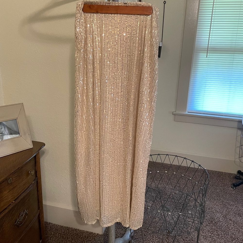Sequin skirt